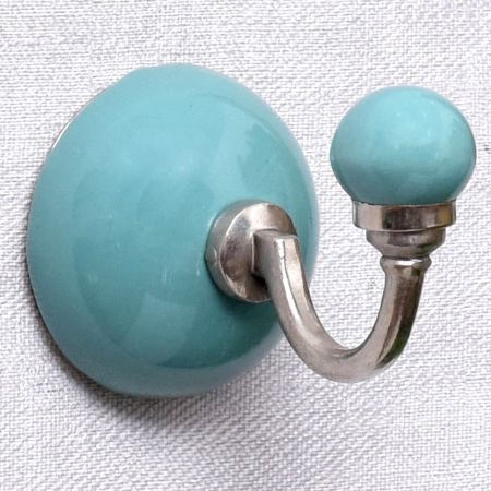 Solid Sea Green Wall Hook